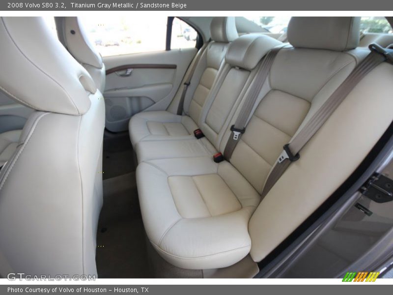 Titanium Gray Metallic / Sandstone Beige 2008 Volvo S80 3.2