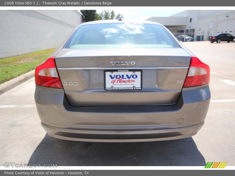 Titanium Gray Metallic / Sandstone Beige 2008 Volvo S80 3.2