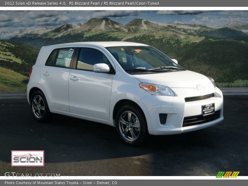 RS Blizzard Pearl / RS Blizzard Pearl/Color-Tuned 2012 Scion xD Release Series 4.0
