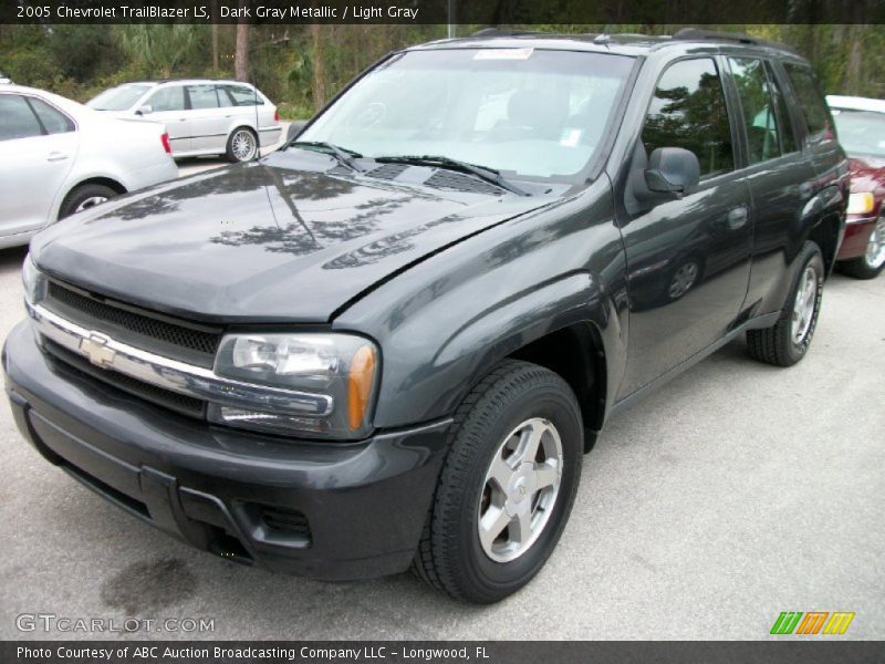 Dark Gray Metallic / Light Gray 2005 Chevrolet TrailBlazer LS