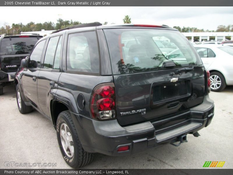 Dark Gray Metallic / Light Gray 2005 Chevrolet TrailBlazer LS