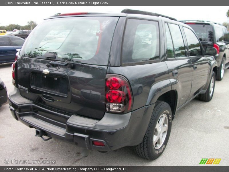 Dark Gray Metallic / Light Gray 2005 Chevrolet TrailBlazer LS