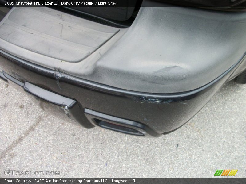Dark Gray Metallic / Light Gray 2005 Chevrolet TrailBlazer LS