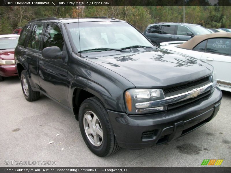 Dark Gray Metallic / Light Gray 2005 Chevrolet TrailBlazer LS