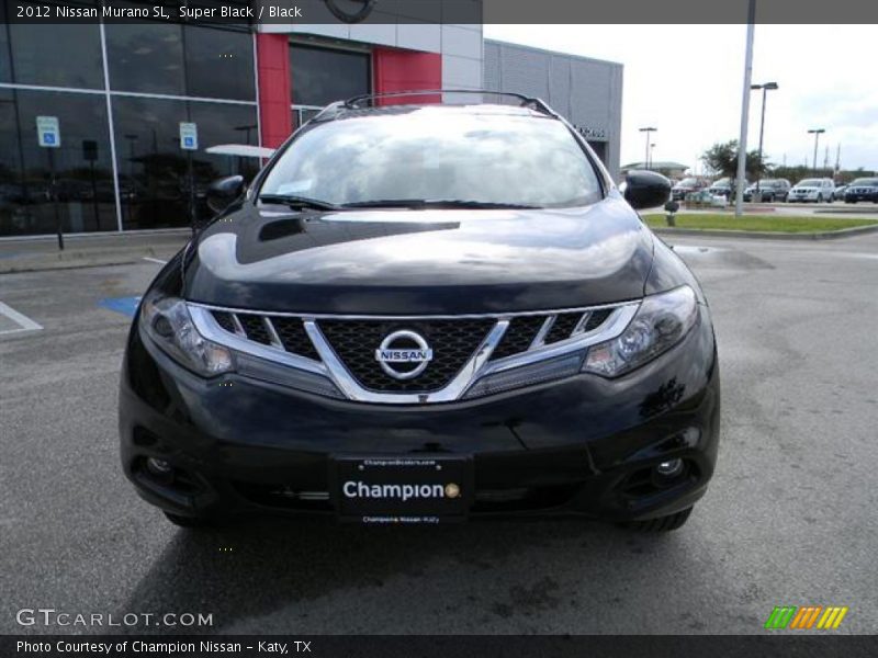 Super Black / Black 2012 Nissan Murano SL