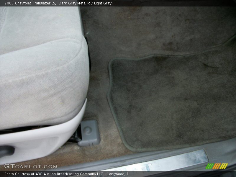 Dark Gray Metallic / Light Gray 2005 Chevrolet TrailBlazer LS