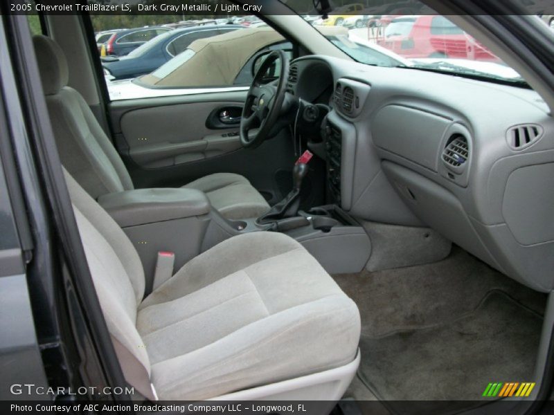Dark Gray Metallic / Light Gray 2005 Chevrolet TrailBlazer LS