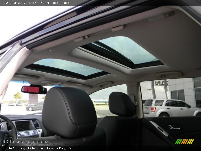 Super Black / Black 2012 Nissan Murano SL