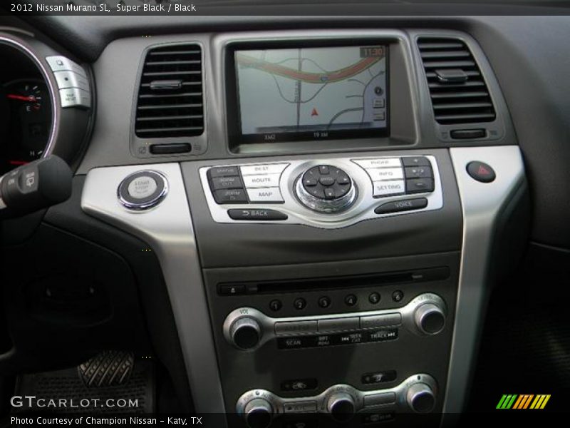 Super Black / Black 2012 Nissan Murano SL