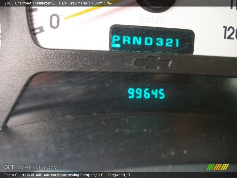 Dark Gray Metallic / Light Gray 2005 Chevrolet TrailBlazer LS