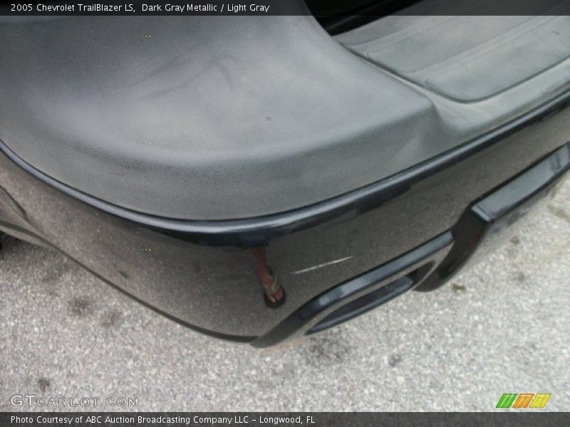 Dark Gray Metallic / Light Gray 2005 Chevrolet TrailBlazer LS
