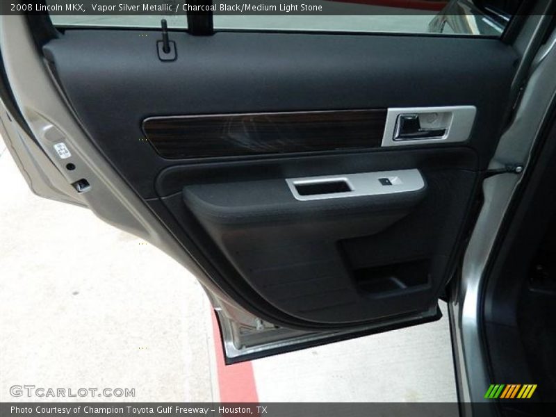 Vapor Silver Metallic / Charcoal Black/Medium Light Stone 2008 Lincoln MKX