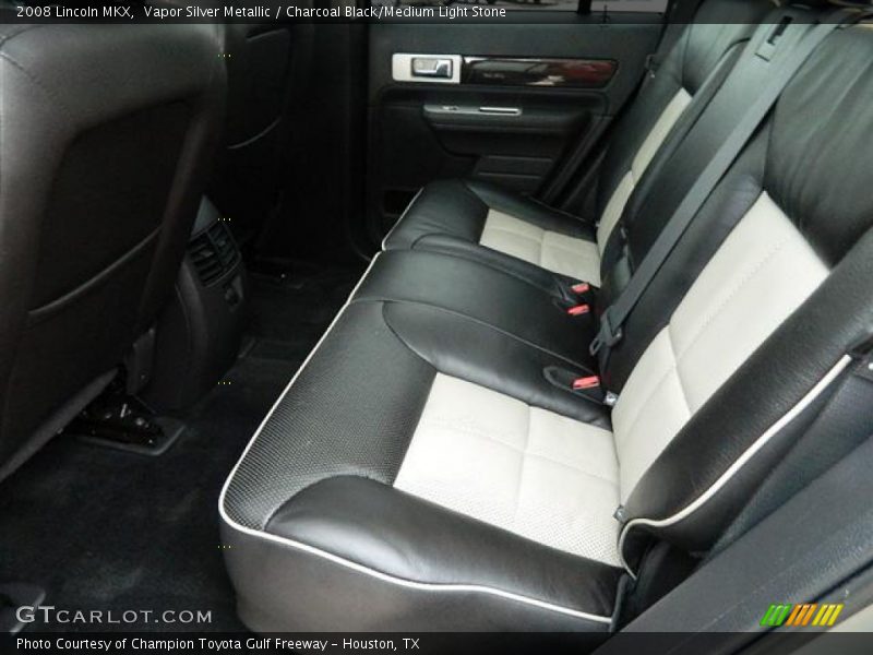 Vapor Silver Metallic / Charcoal Black/Medium Light Stone 2008 Lincoln MKX