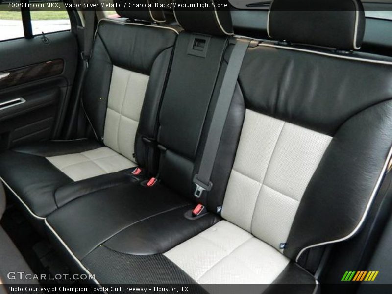 Vapor Silver Metallic / Charcoal Black/Medium Light Stone 2008 Lincoln MKX