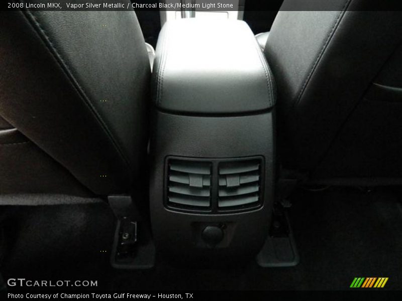 Vapor Silver Metallic / Charcoal Black/Medium Light Stone 2008 Lincoln MKX