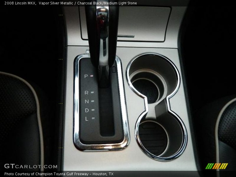 Vapor Silver Metallic / Charcoal Black/Medium Light Stone 2008 Lincoln MKX