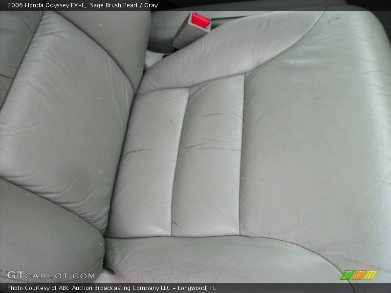 Sage Brush Pearl / Gray 2006 Honda Odyssey EX-L