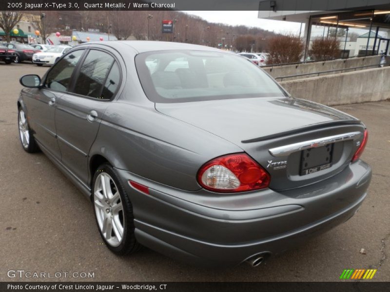 Quartz Metallic / Warm Charcoal 2005 Jaguar X-Type 3.0