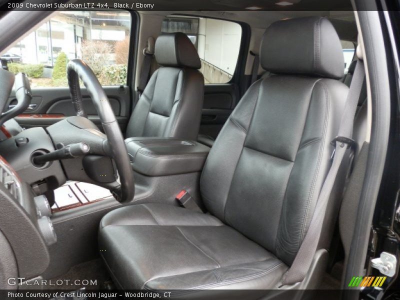  2009 Suburban LTZ 4x4 Ebony Interior