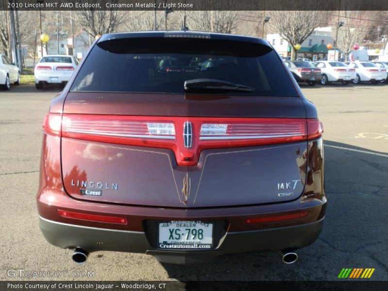 Cinnamon Metallic / Light Stone 2010 Lincoln MKT AWD EcoBoost