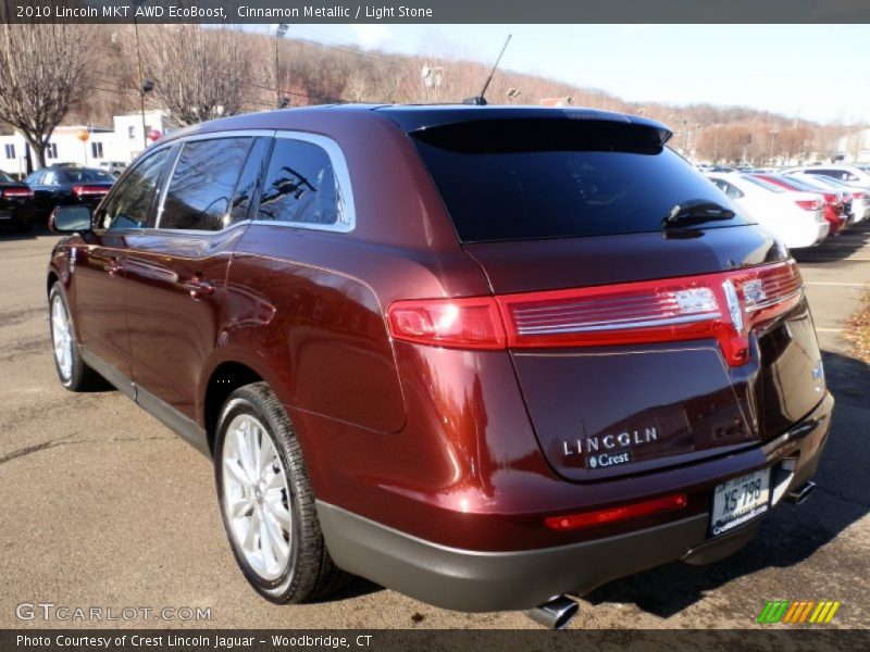 Cinnamon Metallic / Light Stone 2010 Lincoln MKT AWD EcoBoost