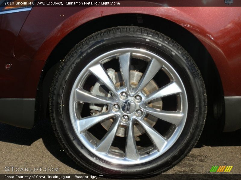 Cinnamon Metallic / Light Stone 2010 Lincoln MKT AWD EcoBoost