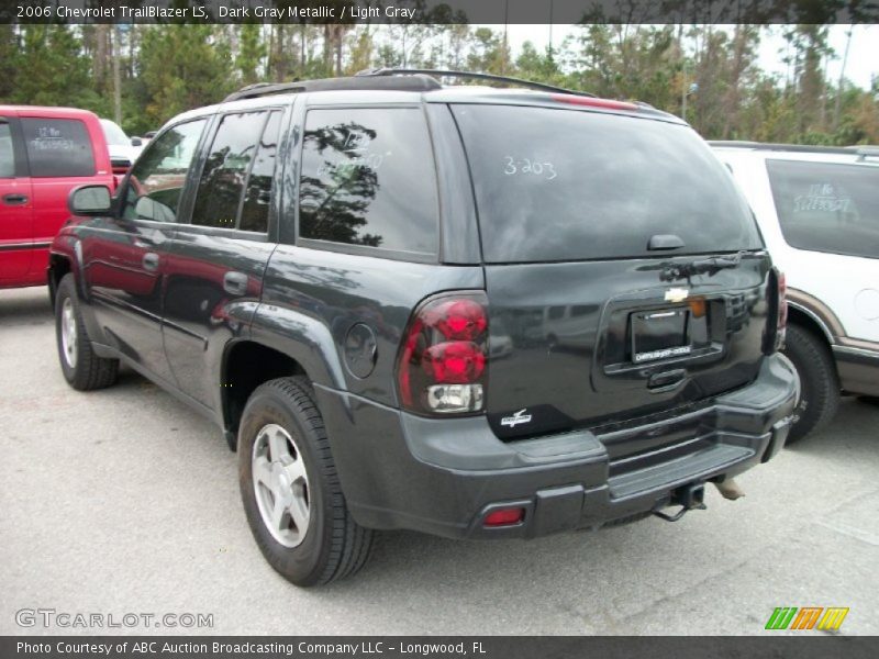 Dark Gray Metallic / Light Gray 2006 Chevrolet TrailBlazer LS