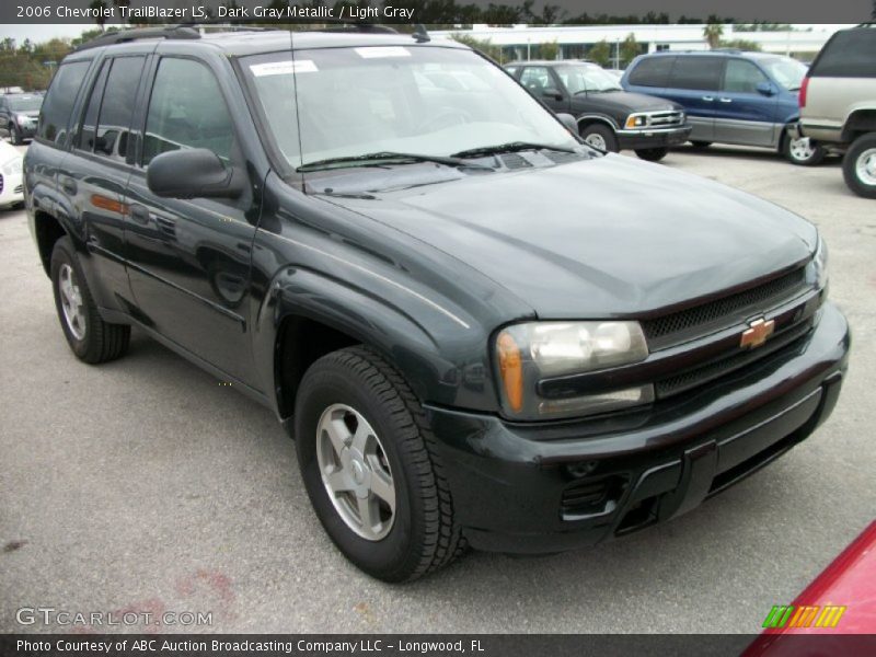 Dark Gray Metallic / Light Gray 2006 Chevrolet TrailBlazer LS