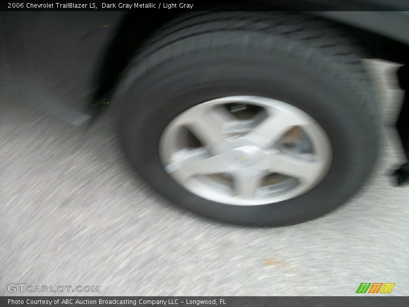 Dark Gray Metallic / Light Gray 2006 Chevrolet TrailBlazer LS