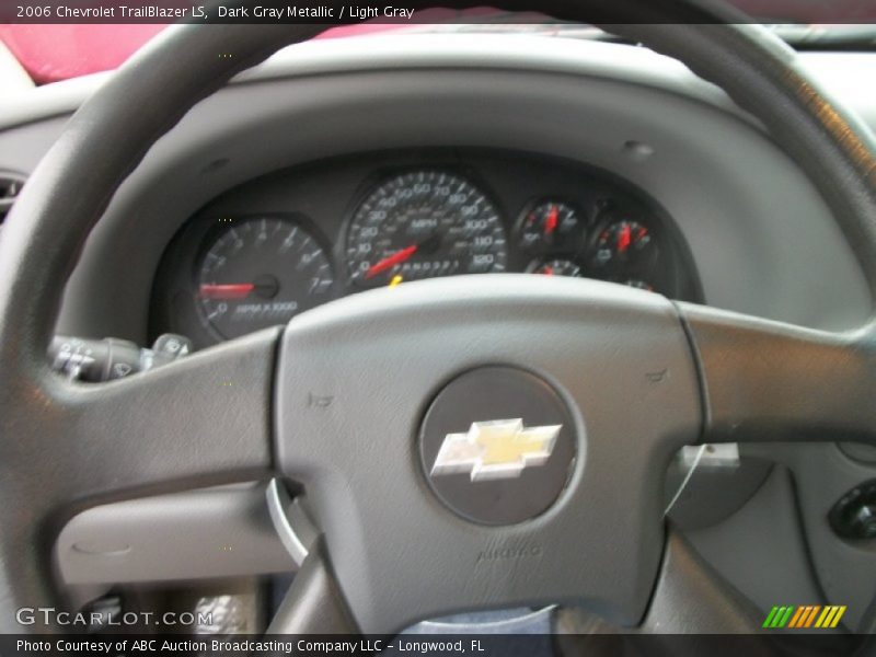 Dark Gray Metallic / Light Gray 2006 Chevrolet TrailBlazer LS