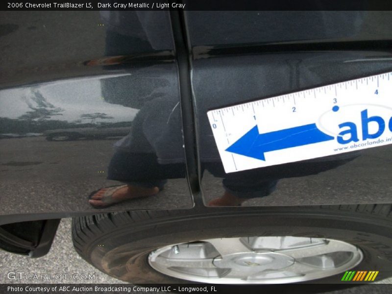 Dark Gray Metallic / Light Gray 2006 Chevrolet TrailBlazer LS