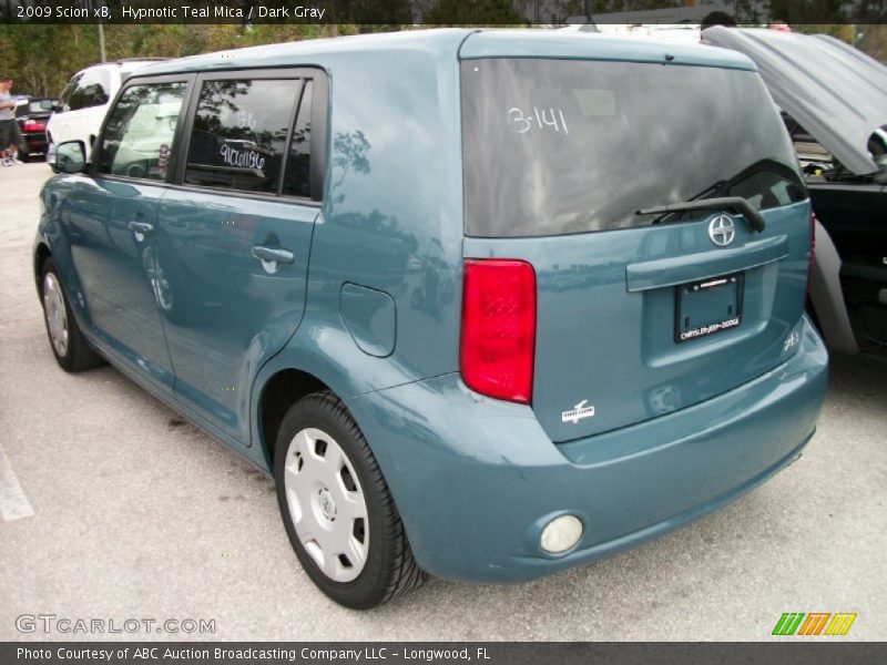 Hypnotic Teal Mica / Dark Gray 2009 Scion xB
