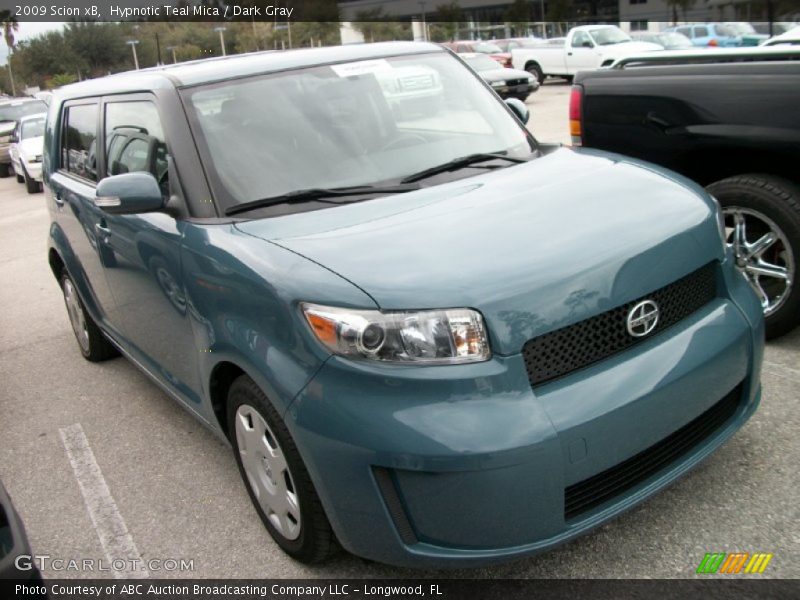 Hypnotic Teal Mica / Dark Gray 2009 Scion xB