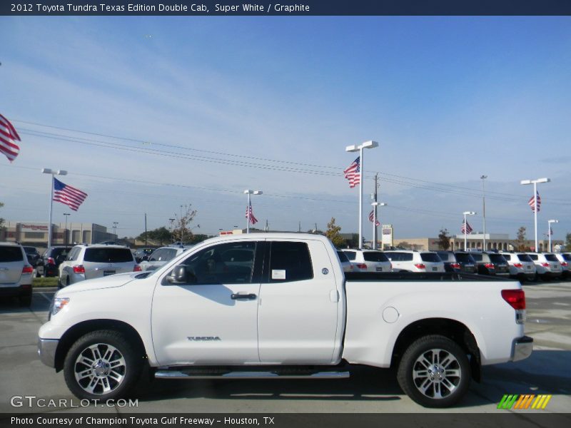 Super White / Graphite 2012 Toyota Tundra Texas Edition Double Cab
