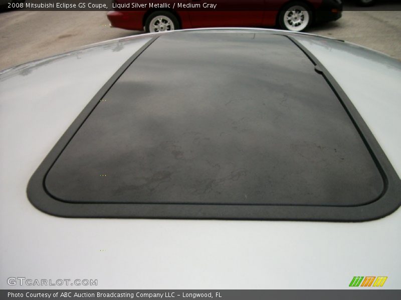 Liquid Silver Metallic / Medium Gray 2008 Mitsubishi Eclipse GS Coupe
