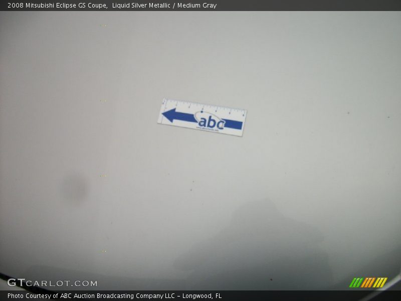 Liquid Silver Metallic / Medium Gray 2008 Mitsubishi Eclipse GS Coupe