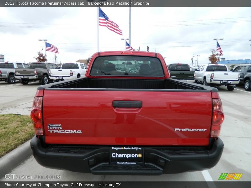Barcelona Red Metallic / Graphite 2012 Toyota Tacoma Prerunner Access cab
