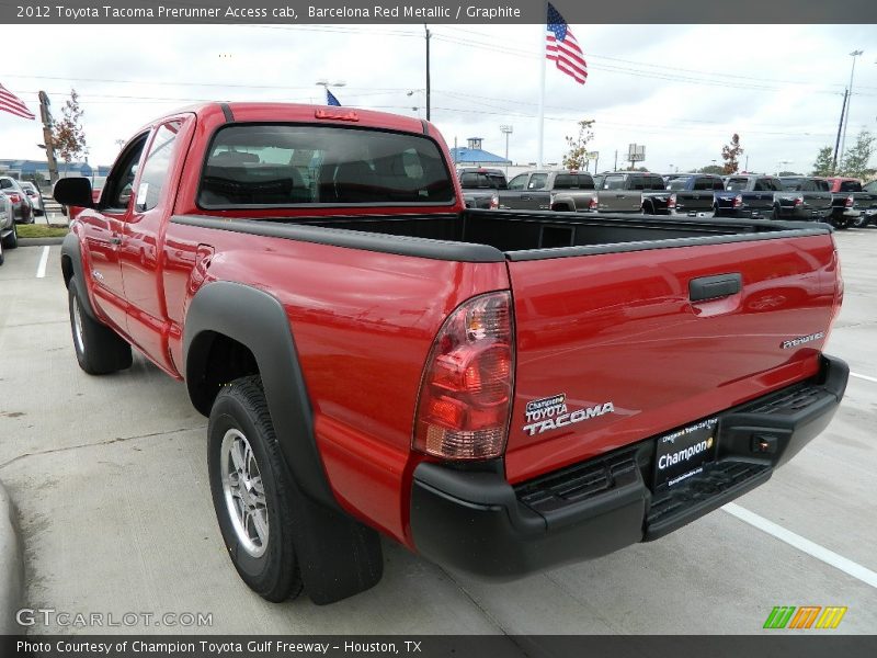 Barcelona Red Metallic / Graphite 2012 Toyota Tacoma Prerunner Access cab