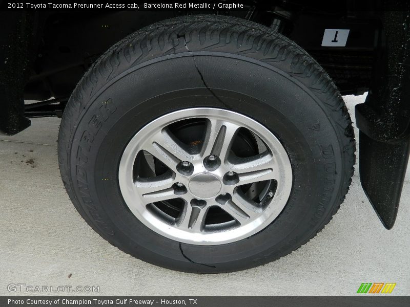 Barcelona Red Metallic / Graphite 2012 Toyota Tacoma Prerunner Access cab
