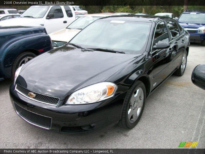 Black / Ebony Black 2008 Chevrolet Impala SS