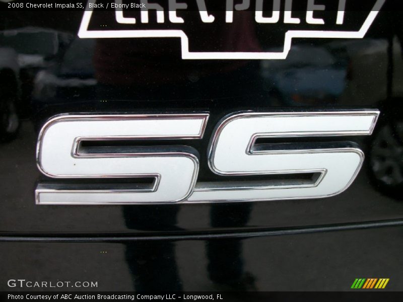 Black / Ebony Black 2008 Chevrolet Impala SS