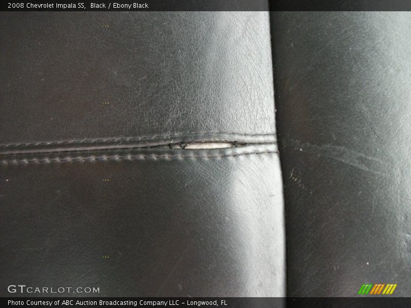 Black / Ebony Black 2008 Chevrolet Impala SS