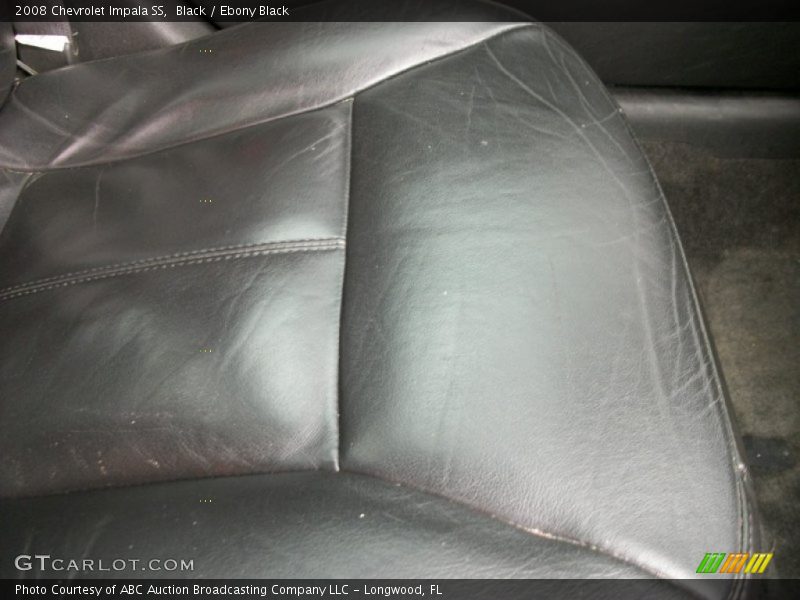Black / Ebony Black 2008 Chevrolet Impala SS
