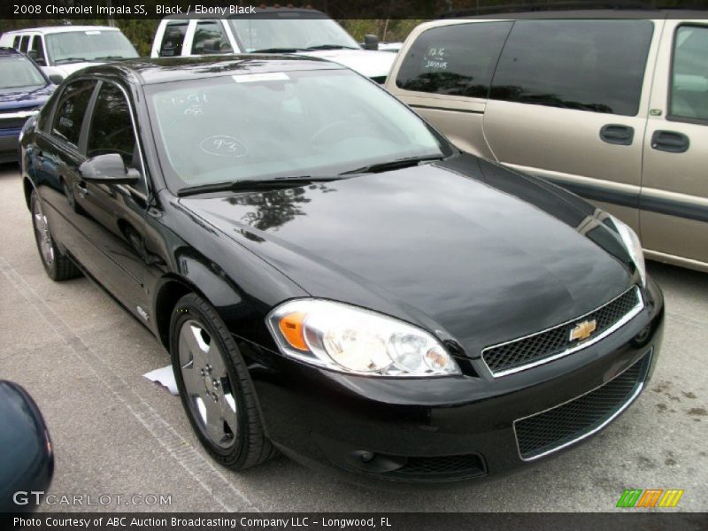 Black / Ebony Black 2008 Chevrolet Impala SS