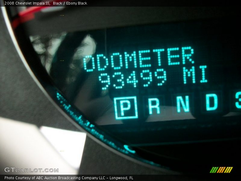 Black / Ebony Black 2008 Chevrolet Impala SS