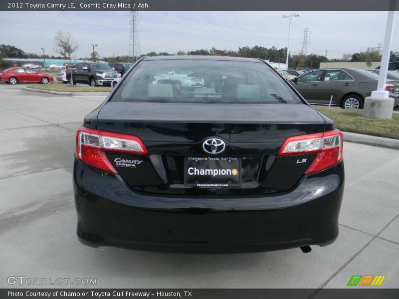 Cosmic Gray Mica / Ash 2012 Toyota Camry LE