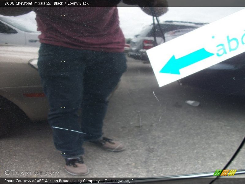 Black / Ebony Black 2008 Chevrolet Impala SS