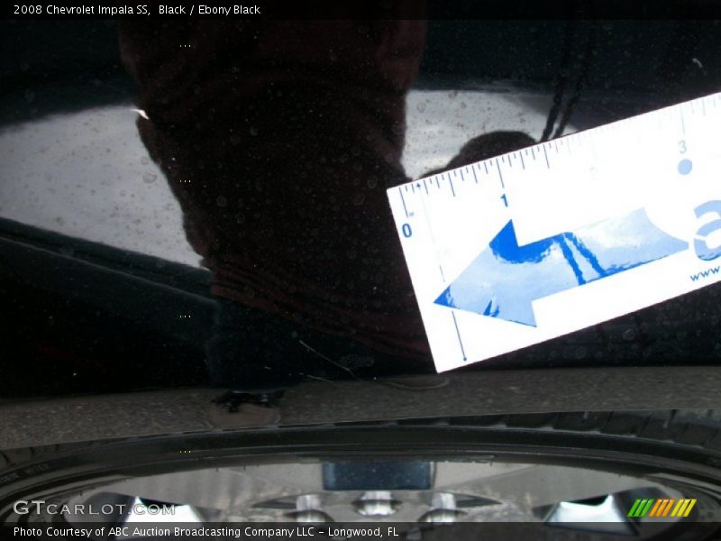 Black / Ebony Black 2008 Chevrolet Impala SS