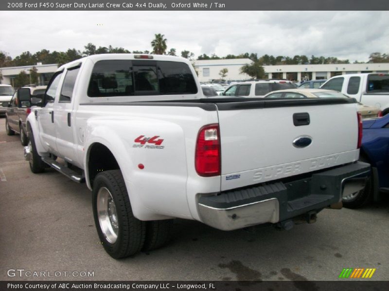  2008 F450 Super Duty Lariat Crew Cab 4x4 Dually Oxford White
