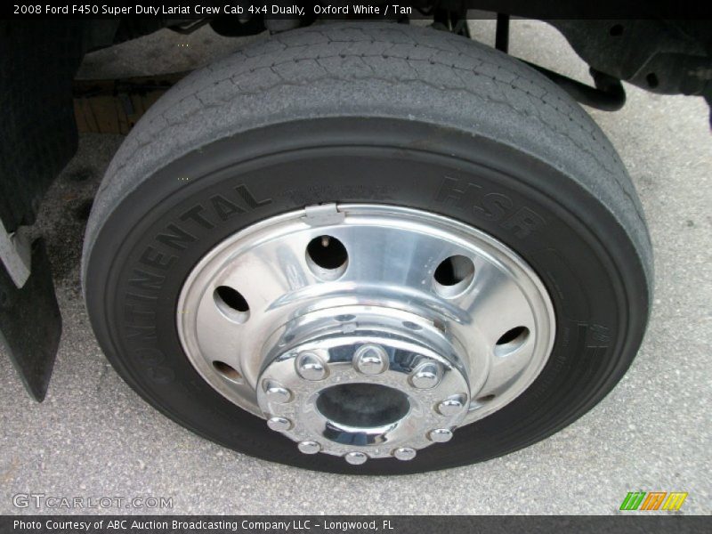  2008 F450 Super Duty Lariat Crew Cab 4x4 Dually Wheel